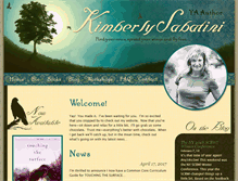 Tablet Screenshot of kimberlysabatini.com